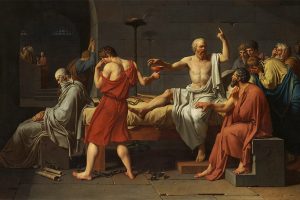 Sokratova smrt, slikara Žak-Luja Davida (1787.)